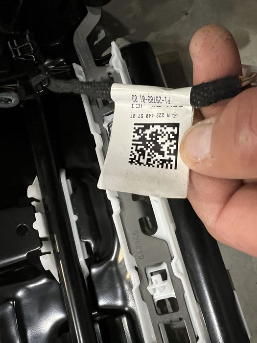 Bancheta spate + schelet metalic Mercedes S class w222 long facelift