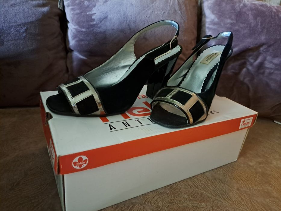 Sandale San Savana din piele naturală