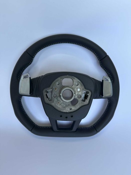 NOU: Volan cu Comenzi Sline Tesit Audi A6 C8 A7 4K A8 Padele S-line