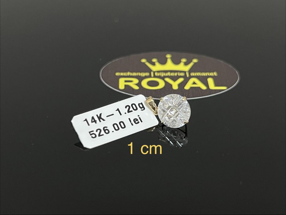 Bijuteria Royal CB : Pandantiv aur 14K 1,20 grame