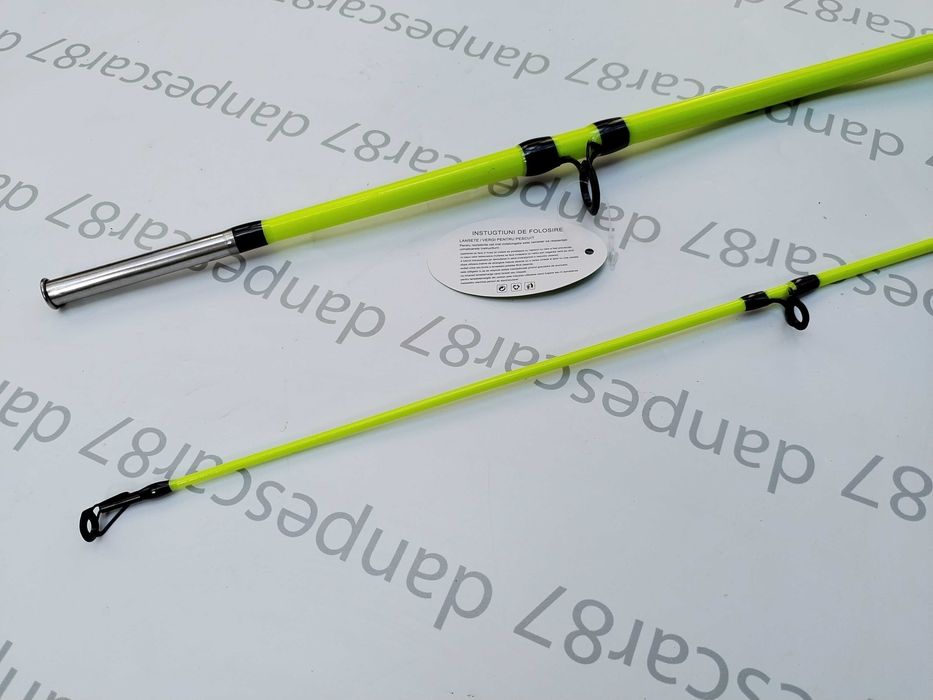 SET Lanseta WB fibra sticla plina 2,40m cu Mulineta FL HP5000 7 rulm