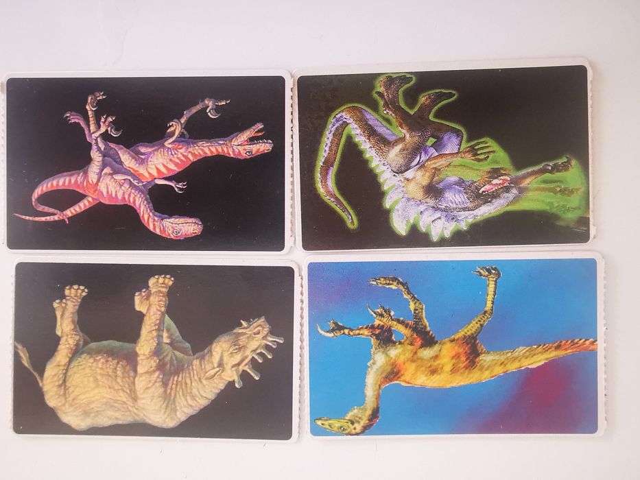 Cartonase Dinozauri Turbo  De Colectie anii 2000