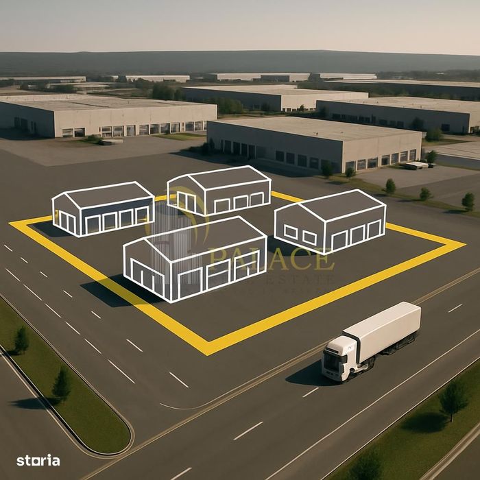 Teren 4800 mp , industrial Letcani,  cu acces in E85