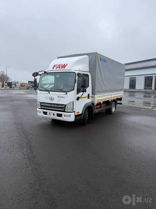 Сотувда мавжуд! Бортовой с тентом FAW Tiger VH  Газ ва бензин (Гибрид)