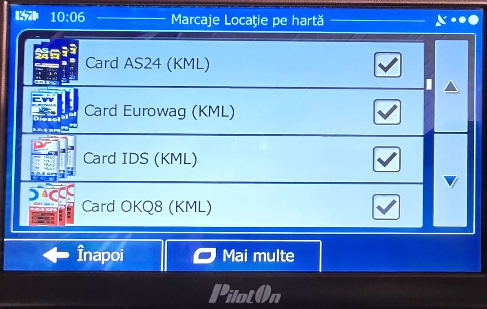 GPS PilotON H11 camera FHD android 16gb discount CURIER 10 lei inclus