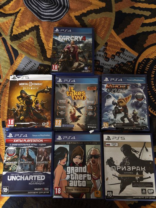 Игры на Play station