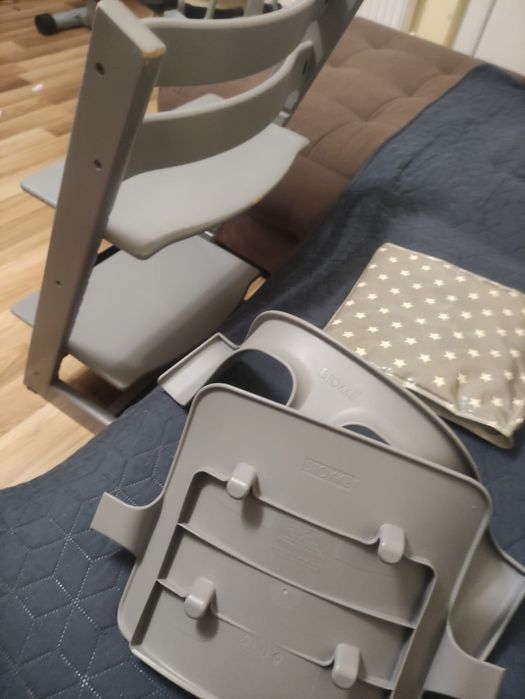 Детски стол за хранене Stokke Tripp Trapp с Предпазен борд Baby Set