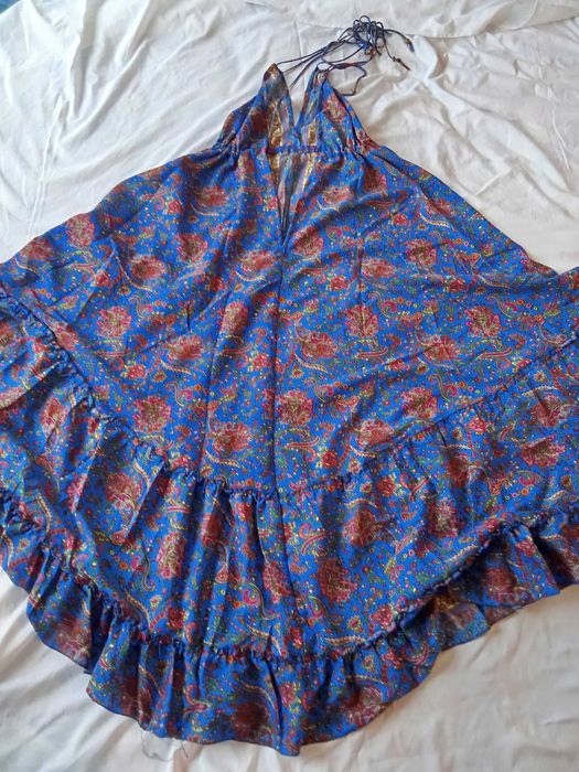 Рокля коприна бохо стил-20 евро.