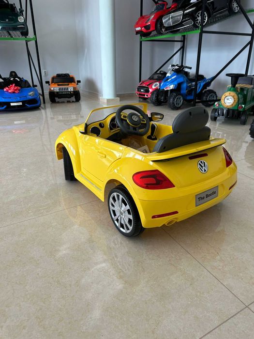 Лицензирана детска акумулаторна кола VW Beetle Convertible 6V