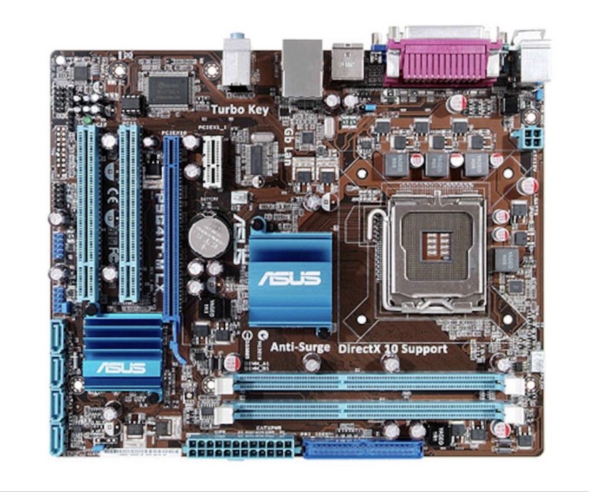 Placă de bază ASUS P5G41T-M LX + ventilator Intel