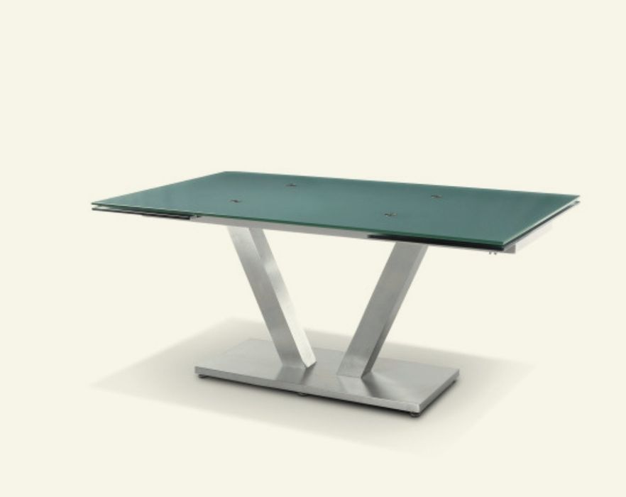 Masă extensibilă MONDO Seta – sticlă securizată, design modern