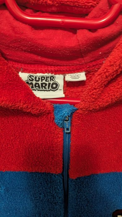 Salopeta super Mario 11/12 ani