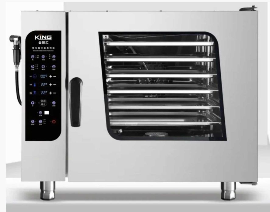 Пароконвекционная печь KING CKW-06. Конвекционная печь