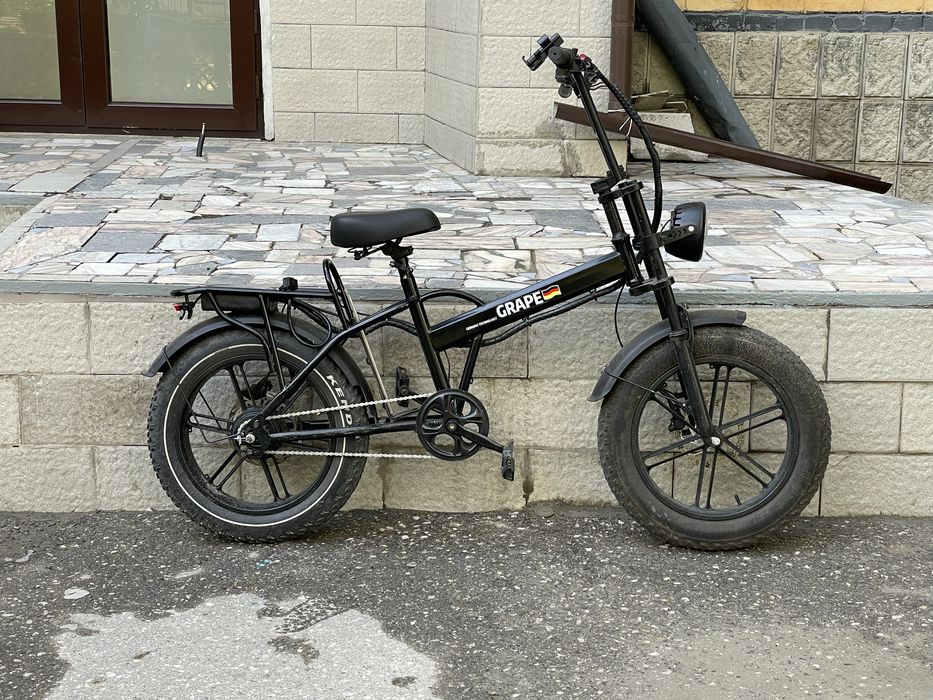Электровелосипед GRAPE 1500W, аккумулятор 32Ah