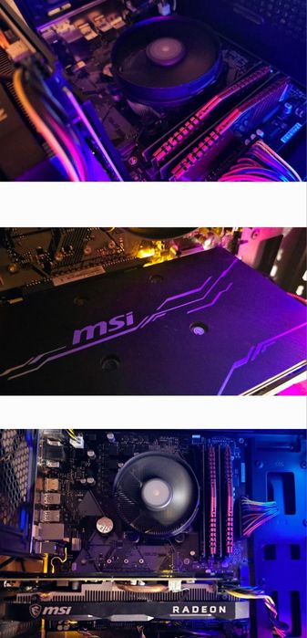 Unitate pc gaming jocuri Ryzen 5 5500 RX 5500 XT GDDR6