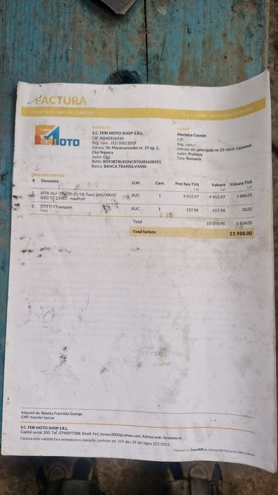 Se vinde ALFARAD 250cc