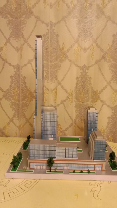 Макет АбуДаби Плаза