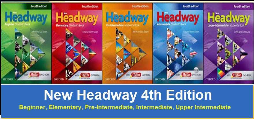 Headway beginner 4th edition. Хедвей бегинер. Headway 4 Edition Intermediate. Headway 4 Edition pre-Intermediate. Headway Upper Intermediate 5th Edition New комплект.
