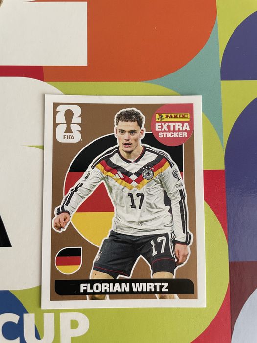 Extra Sticker Mbappe Davies Pulisic Wirtz Jimenez Hakimi