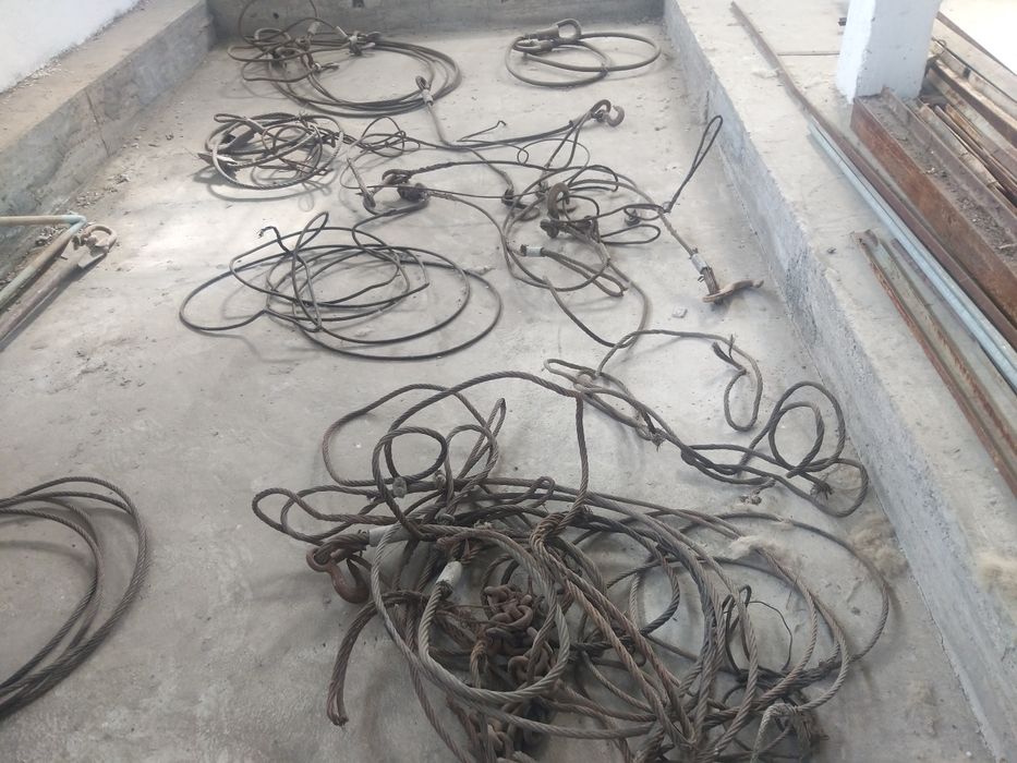 Автокран учун паук трослар хамда буксир учун трослар