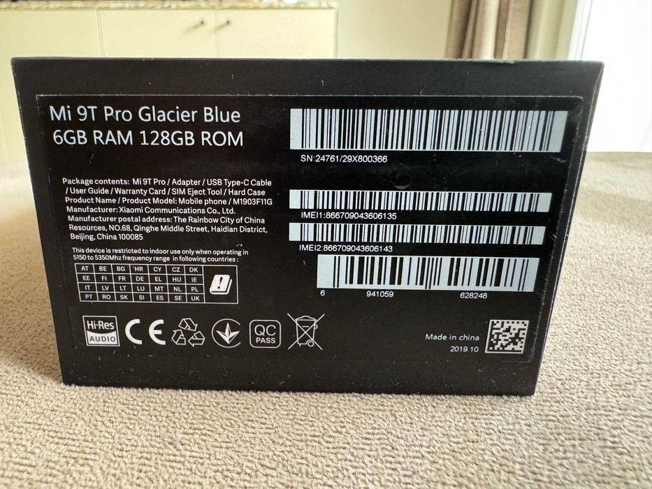 Xiaomi Mi 9T Pro Glacier Blue