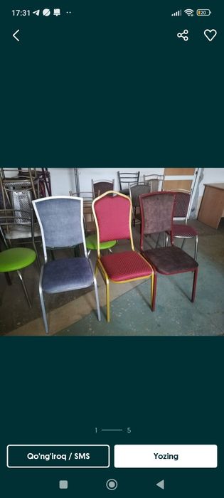 Aksiya Stol stul Nerjaveka