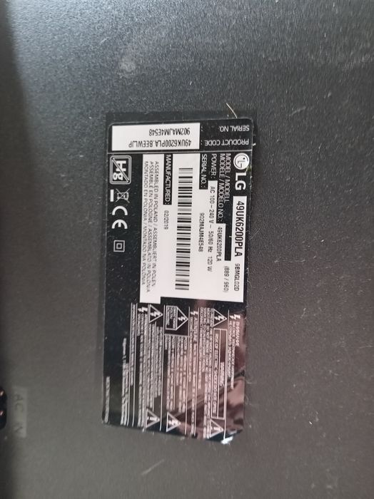 Tv LG 48 UK 6200PKA ecran spart Tv Philips 40 PFL 3208 K/12 ecan spart