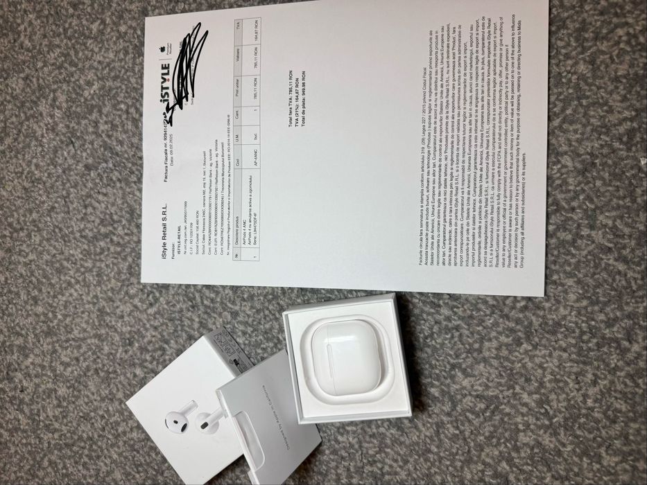 Vand airpods gen4 cu anc