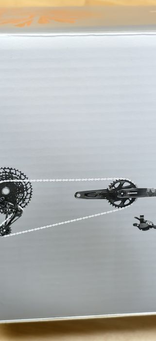 Групсет  Grupset  SRAM NX Eagle 12-speed  Upgrade Kit 11-50T,34T DUB