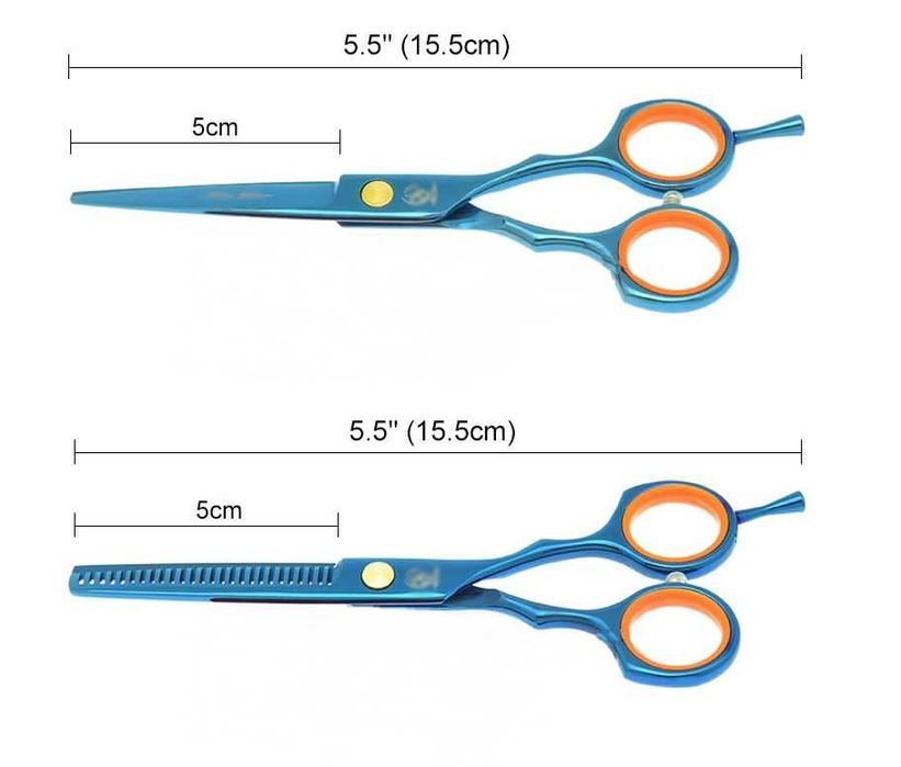 НОВИ 2 БРОЯ Професионални ножици 5'5 и 6 инча ЯПОНСКА СТОМАНА