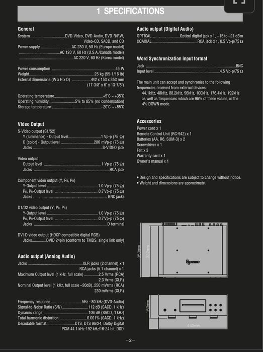 Esoteric UX-1 – High-End Universal SACD/CD/DVD-A Player