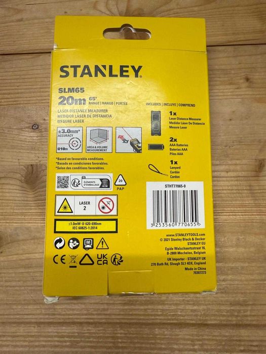 Telemetru Stanley  SLM65