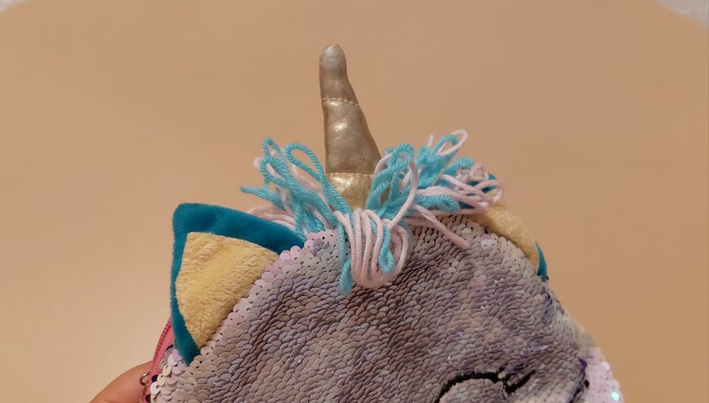 Рюкзак с пайетками