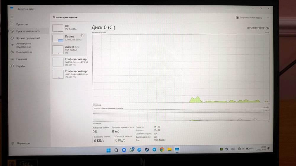 Продаю ноутбук ACER NITRO V15.