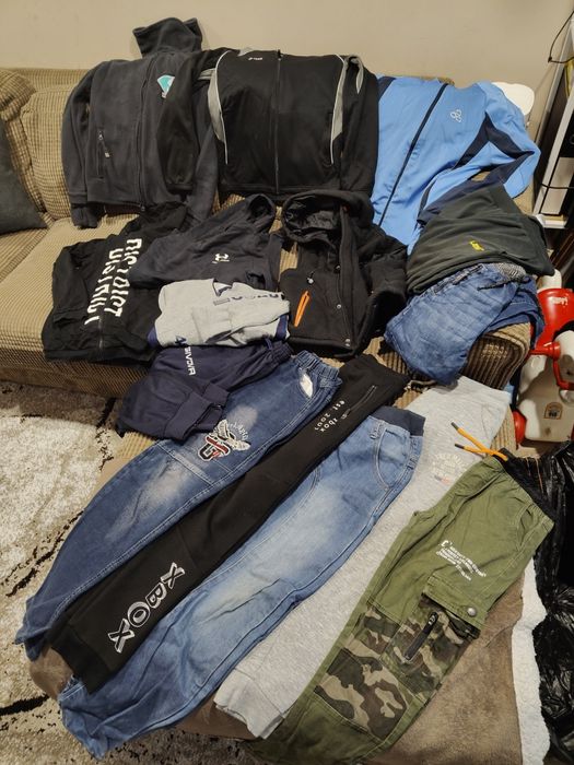 Голям лот есен зима за момче 12 год. Зимно яке -13-14 тод