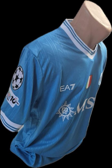 Tricou Napoli Champions League marime XL De Bruyne