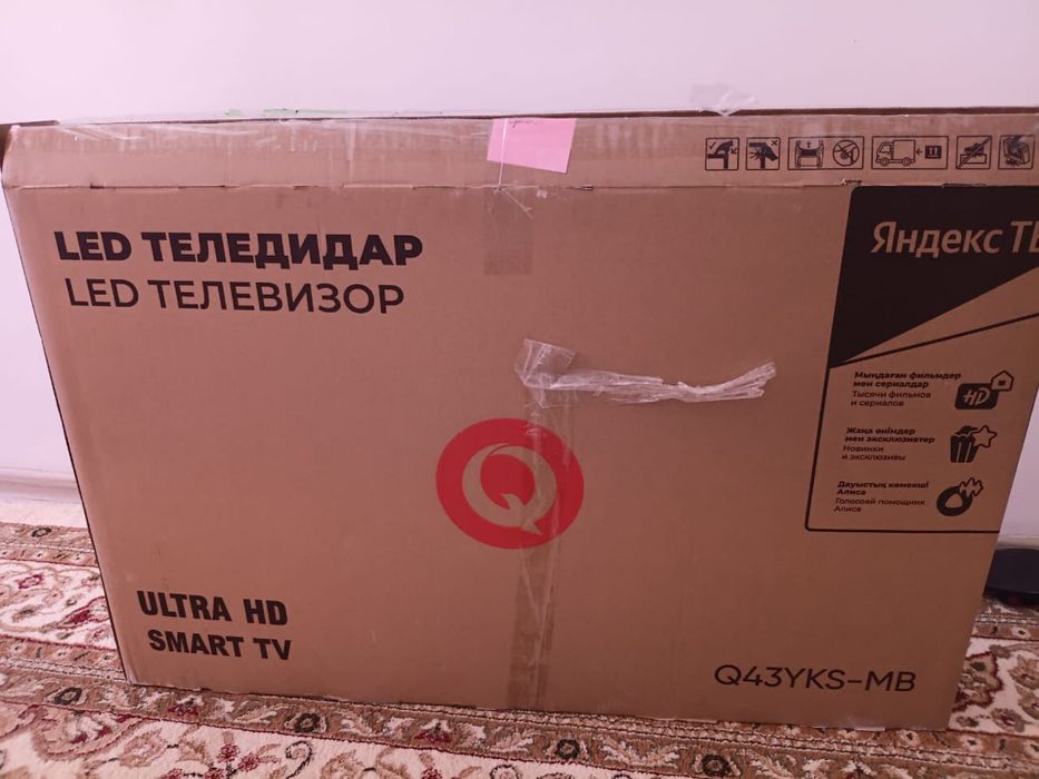 QWATT × Яндекс ТВ 43” 4K SMART TV