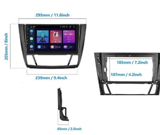 CAMECHO мултимедия за BMW 1 Series E81 E82 E87 E88