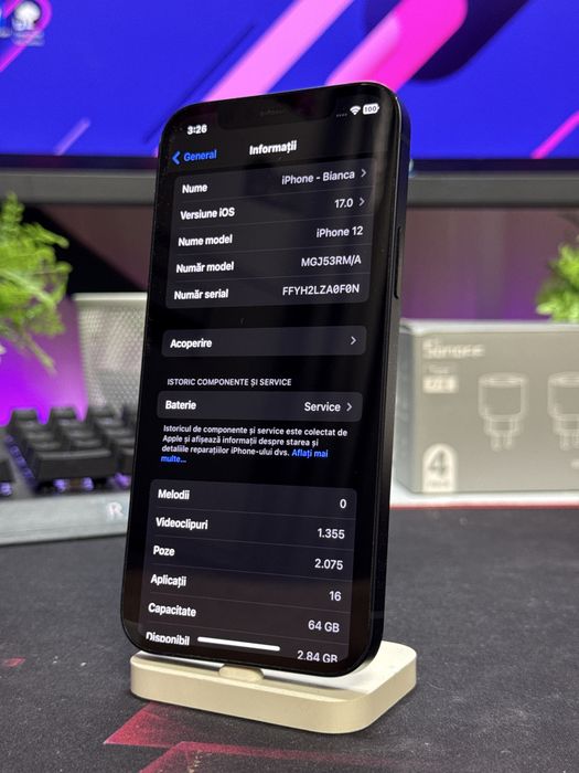 iPhone 12 | 64gb | 5G | 6 huse | Cutie