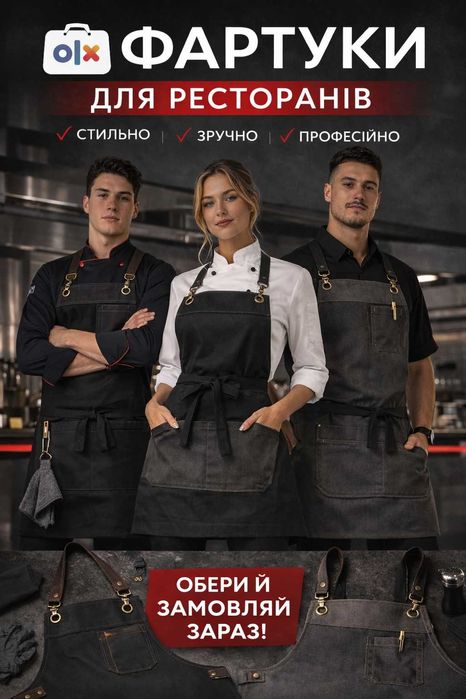 STIIZZY UNIFORM Униформа для ресторанов