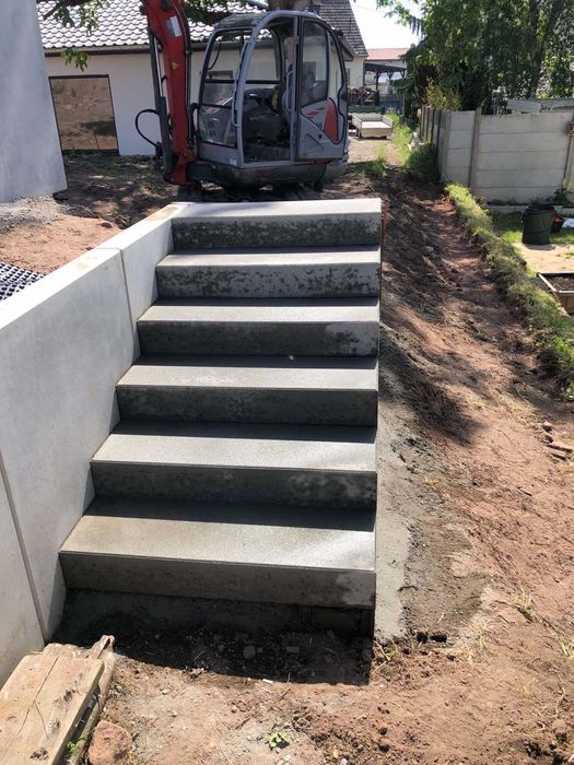 Редене на павета и плочки, вертикална планировка, изкопни услуги и още