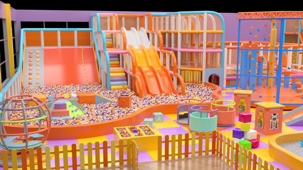 Детский аттракционы / Болалар уйингохи - атракциони Доставка-установка