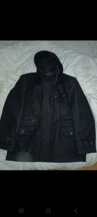 Palton barbati 80% lana