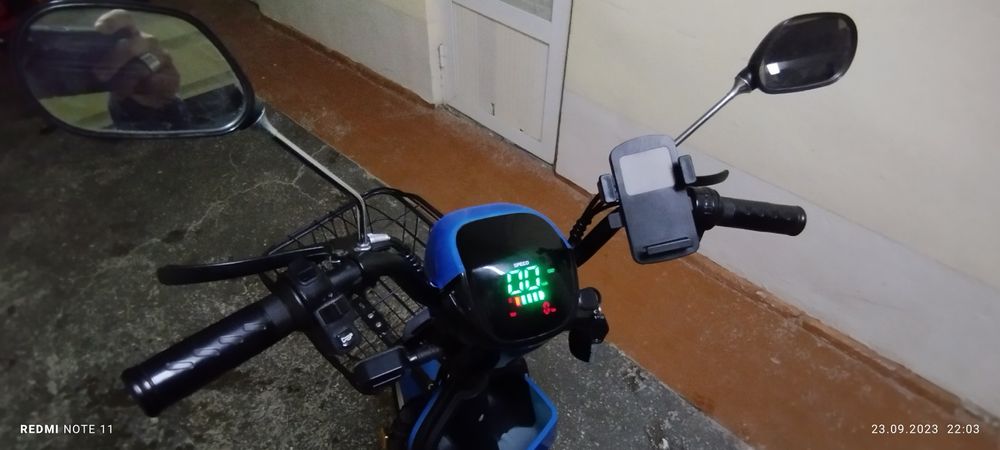 минни велоскутер