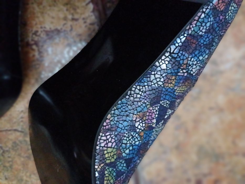 Pantofi damă,  din piele,  marimea 37
