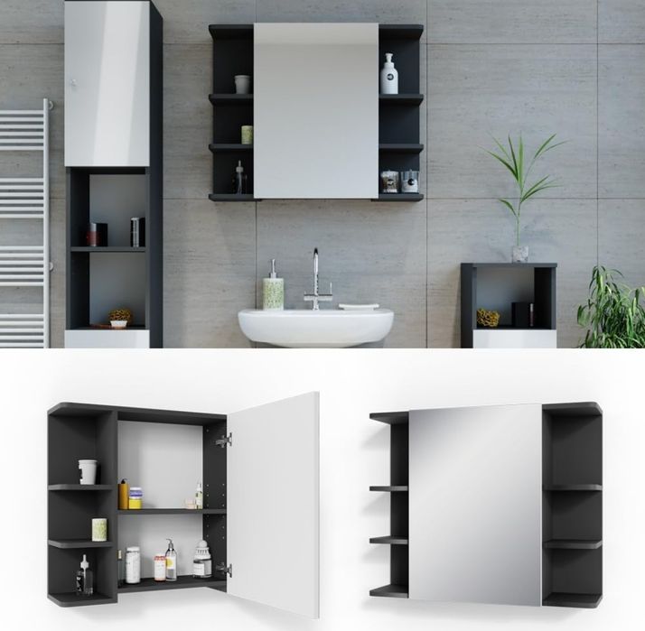 Шкаф за надмивка с огледало 2194