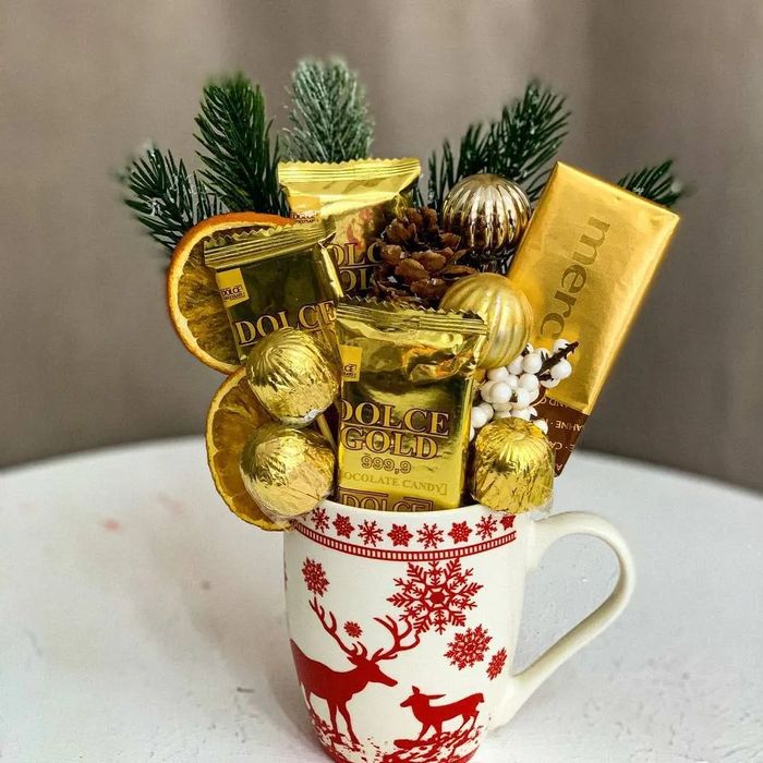 Съедобные  букеты из сухофрукты