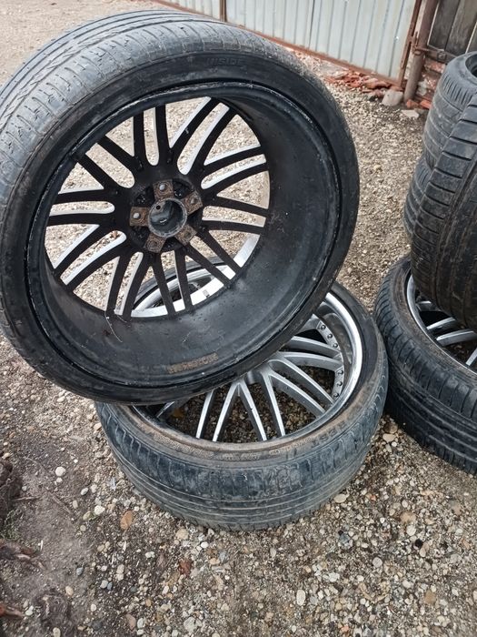 Jante r 22 pt audi q7 cu cauciucuri