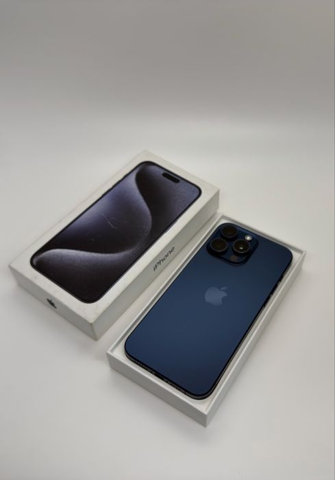 Iphone 15 Pro Max 256 GB 100% Battery Като Нов