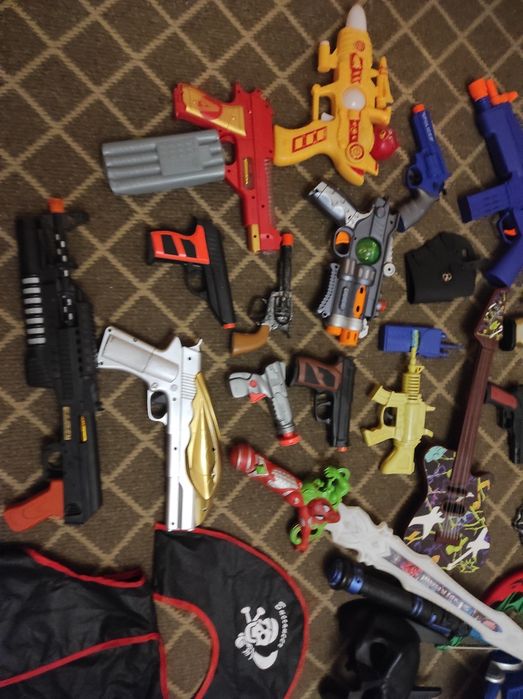 Большой пакет игрушек для мальчика